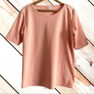 LulaRoe Peach Orange Top Size 3XL